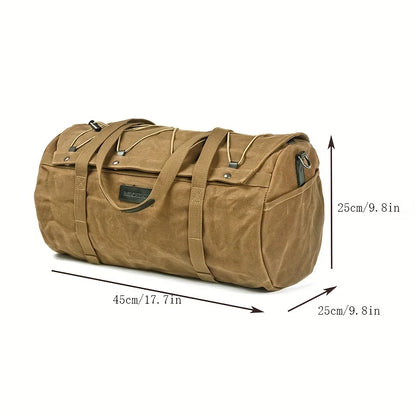 Men's Canvas Travel Fitness Bag