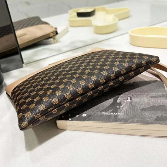 Women's Retro Print Clutch Wallet
