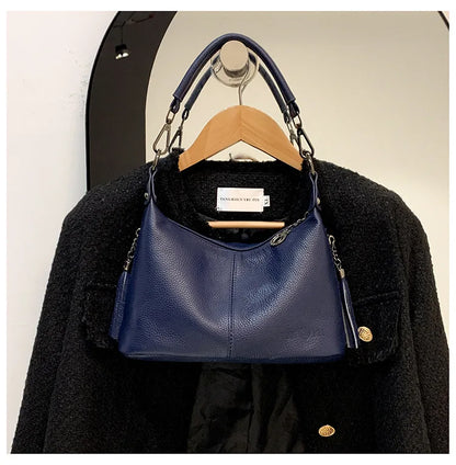 Tassel Luxe Leather Satchel