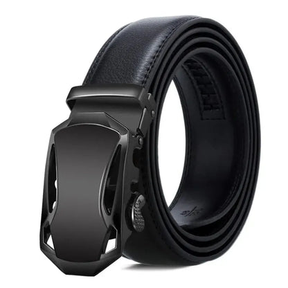 Luxury PU Leather Men's Belt