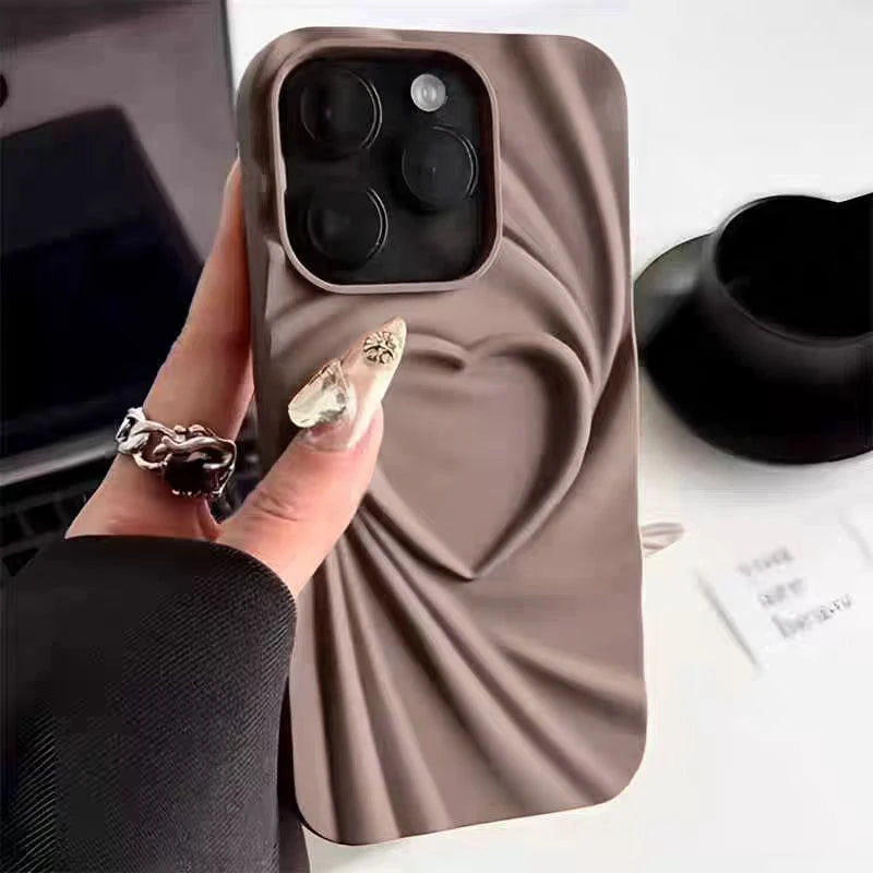 3D Love Heart iPhone Case