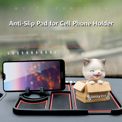 Silicone Car Mat Phone Holder