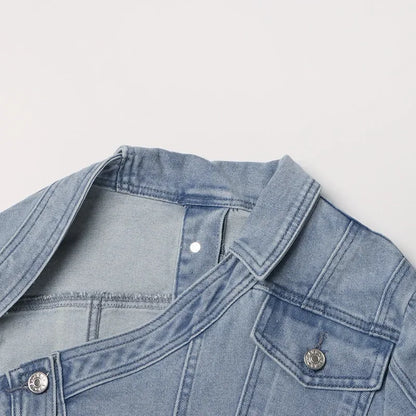 Chic Plus-Size Denim Jacket