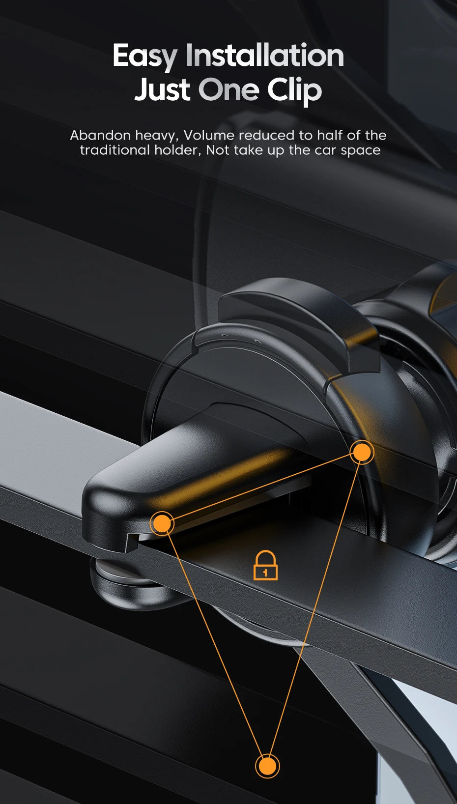 Essager Gravity Car Phone Holder