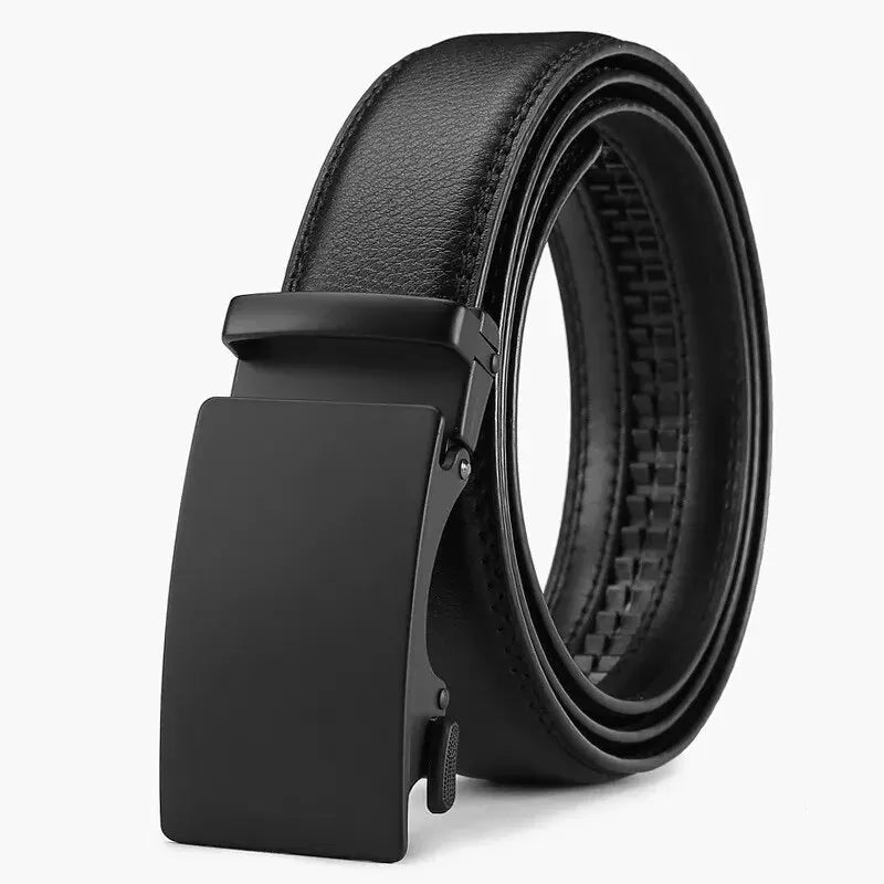 Luxury PU Leather Men's Belt