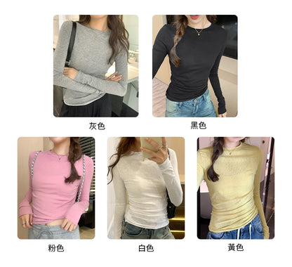 Solid Slim Fit T-Shirt