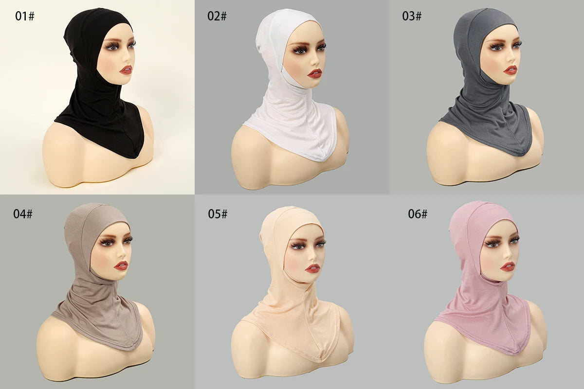 Full Coverage Muslim Under Cap