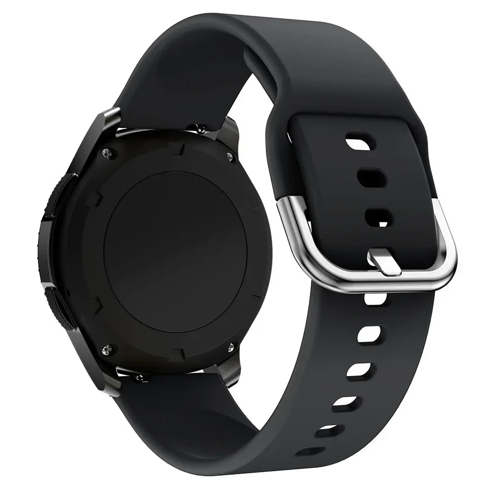 Silicone Watch Band for Amazfit &amp; Samsung
