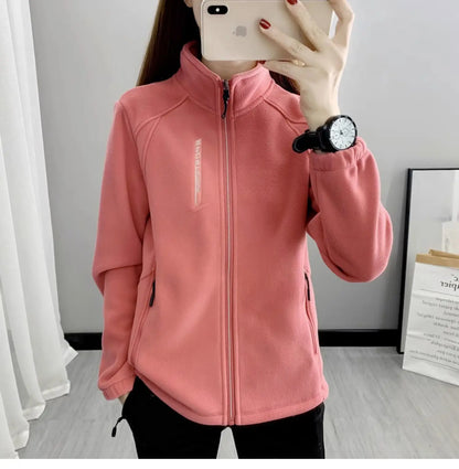 Plus Size Fleece Winter Coat