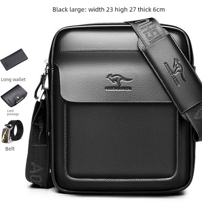UrbanEdge Leather Sling Pack