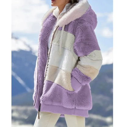 Hooded Winter Cashmere Coat