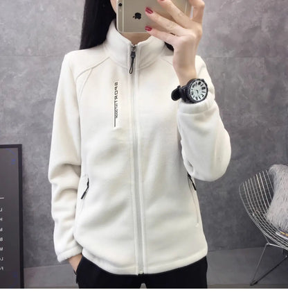 Plus Size Fleece Winter Coat