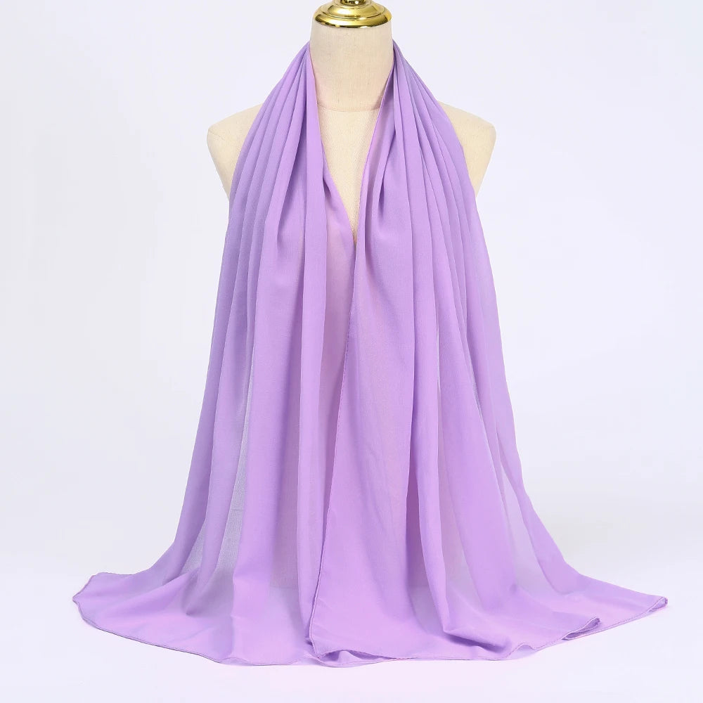Chiffon Muslim Hijab Scarf