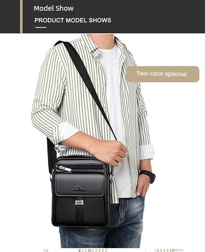 Legacy Leather Crossbody Briefcase