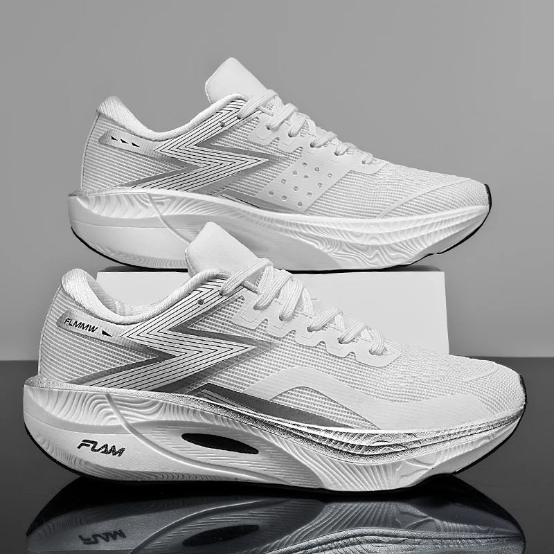 Rozoball Carbon Plate Marathon Running Shoes – Lightweight Air Cushion Sneakers