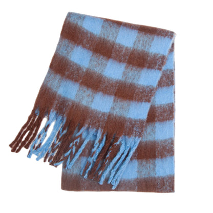 Warm Cashmere Rainbow Scarf