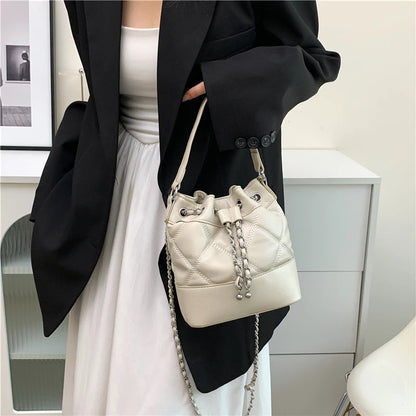 Car Sewing Bucket Shoulder Bag