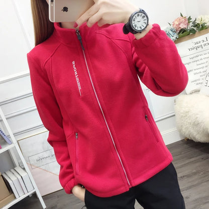 Plus Size Fleece Winter Coat