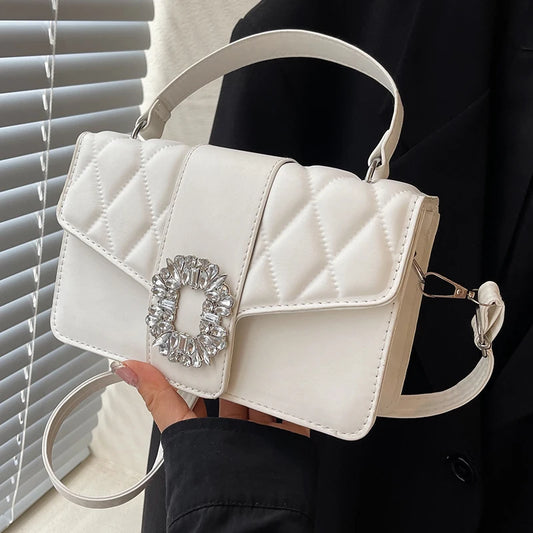 Diamond Gleam Chain Bag