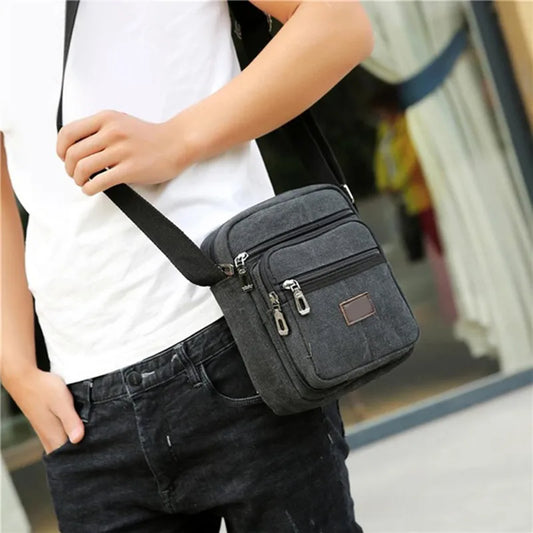 Clyine Canvas Business Crossbody