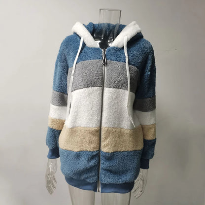 Hooded Winter Cashmere Coat