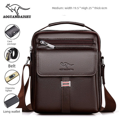 Legacy Leather Crossbody Briefcase