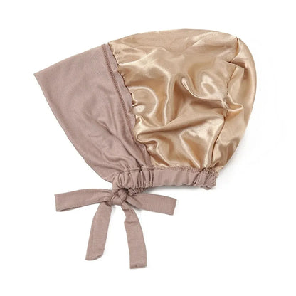 Modal Satin Hijab Cap