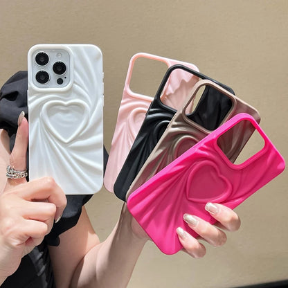 3D Love Heart iPhone Case