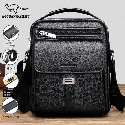 Legacy Leather Crossbody Briefcase