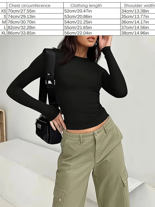 Casual Long Sleeve T-Shirt