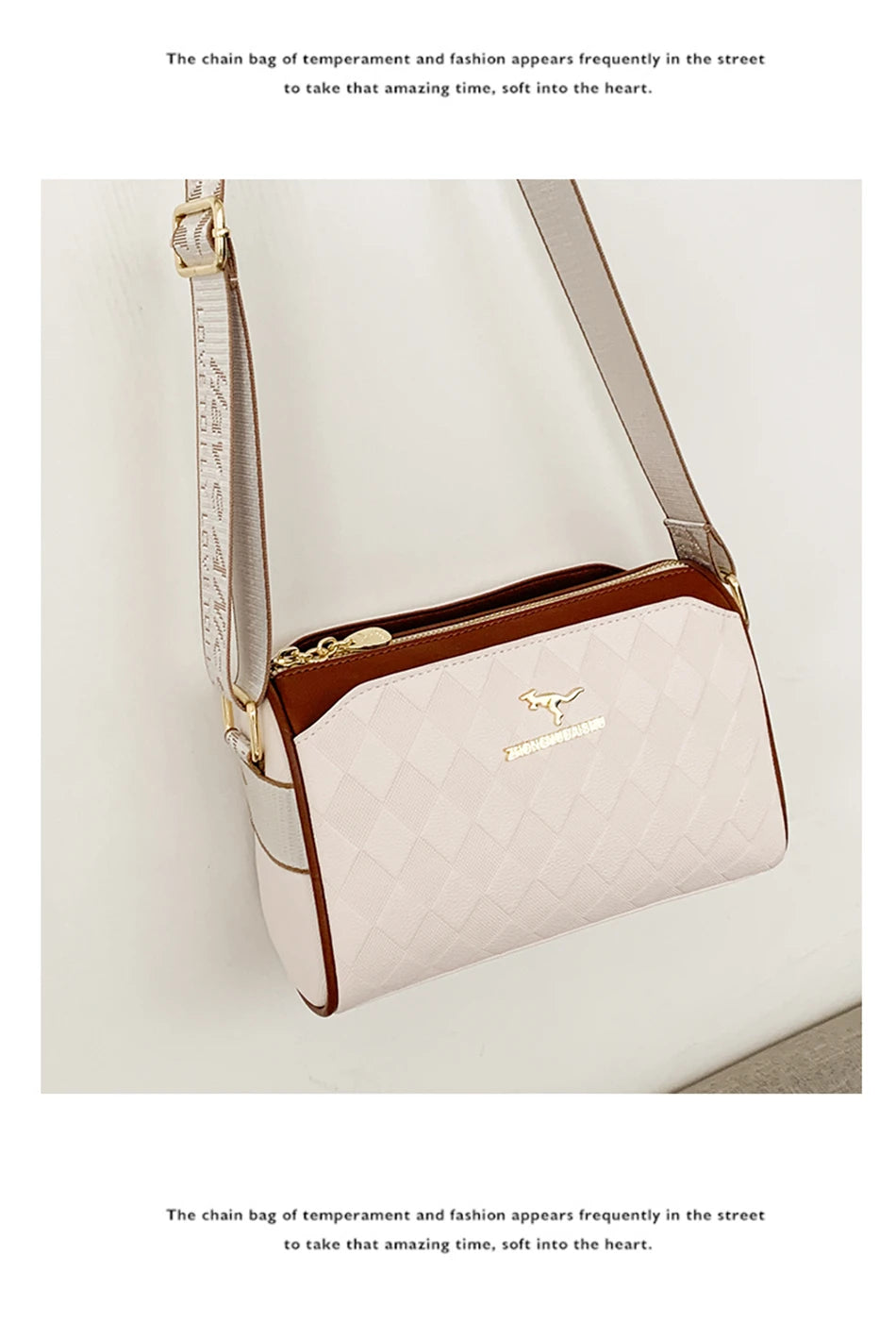 Luxury Soft Square Crossbody
