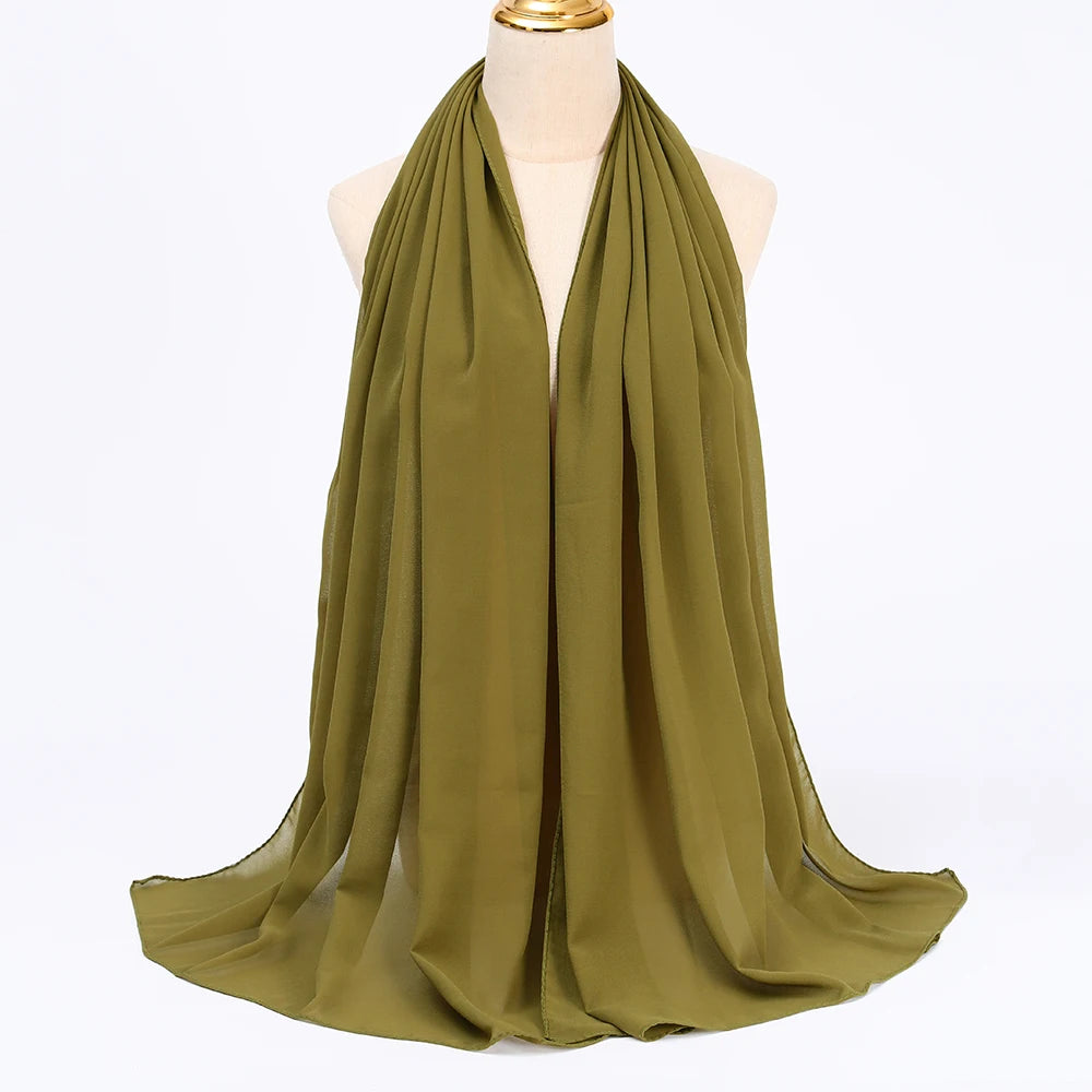 Chiffon Muslim Hijab Scarf