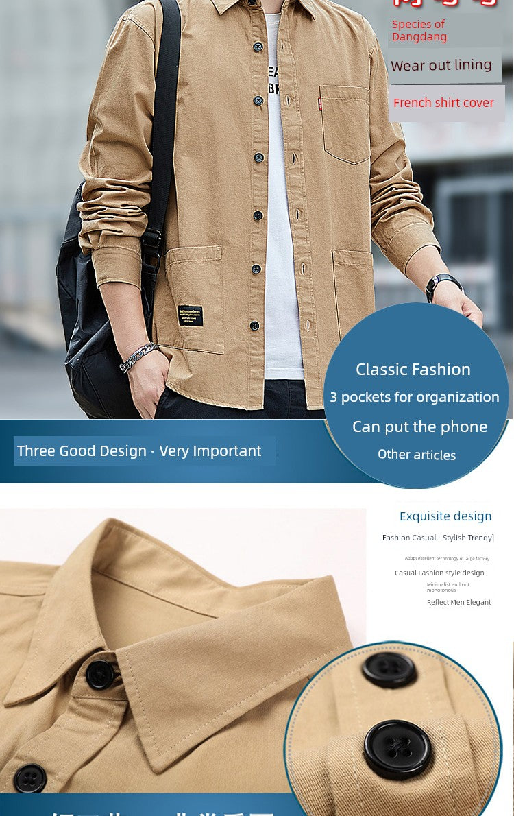 Cotton Workwear Shirt