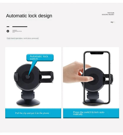 Gravity Grip Suction Car Mount