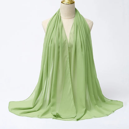 Chiffon Muslim Hijab Scarf