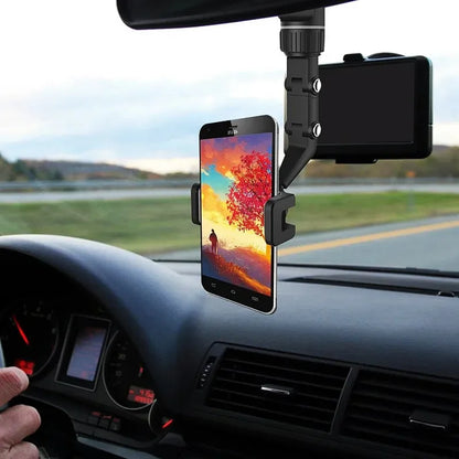 Rearview 360° Mirror Phone Mount