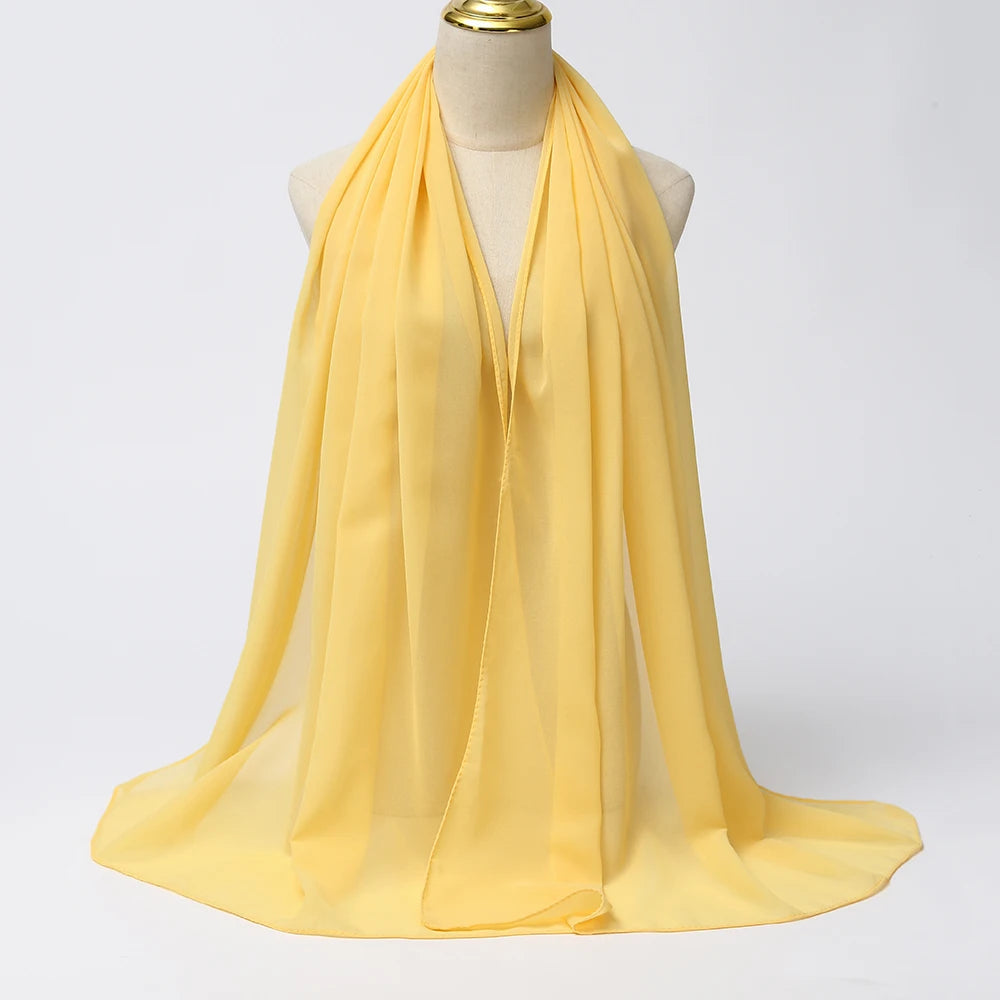 Chiffon Muslim Hijab Scarf
