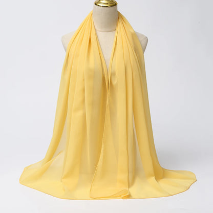 Chiffon Muslim Hijab Scarf