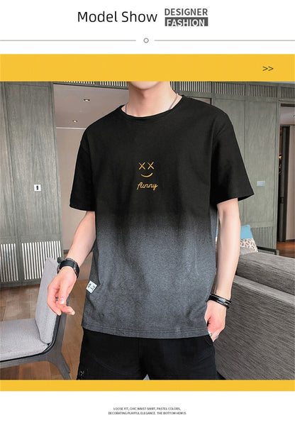 Trendy Breathable Cotton T-Shirt