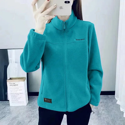Plus Size Fleece Winter Coat