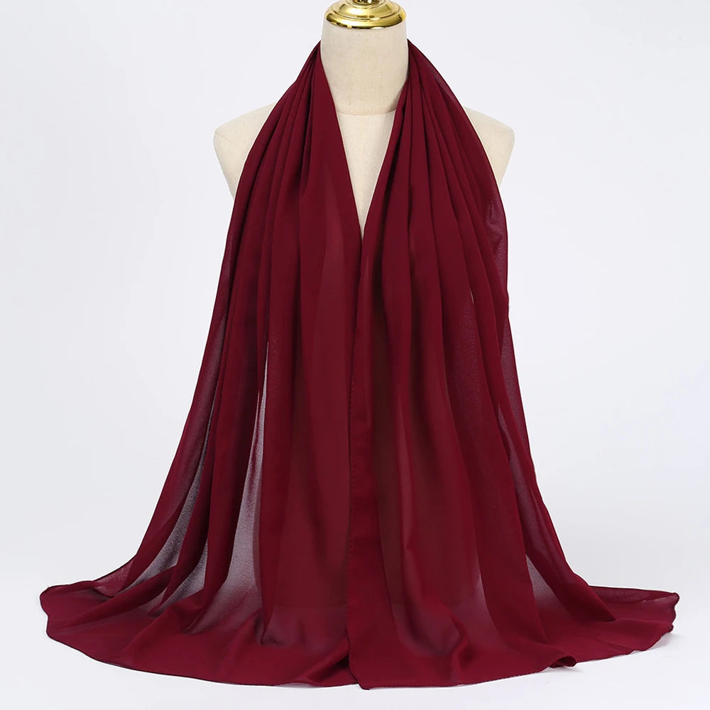 Chiffon Muslim Hijab Scarf