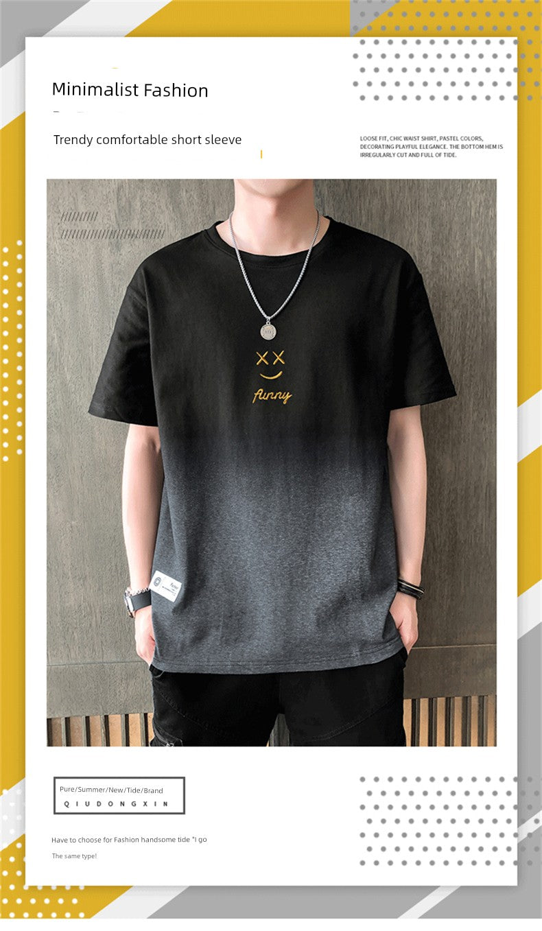 Trendy Breathable Cotton T-Shirt
