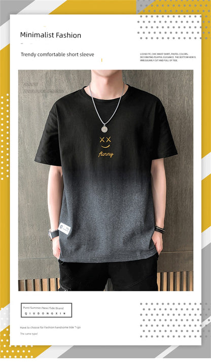 Trendy Breathable Cotton T-Shirt