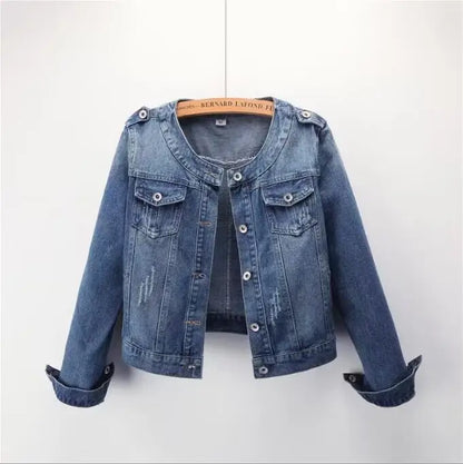 Stylish Slim Fit Denim Coat