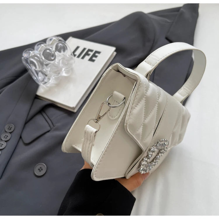 Diamond Gleam Chain Bag