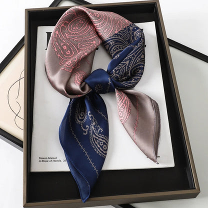 Luxury Silk Print Scarf