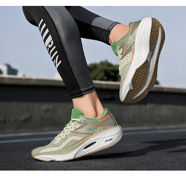 Rozoball Carbon Plate Marathon Running Shoes – Lightweight Air Cushion Sneakers