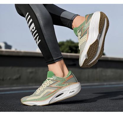 Rozoball Carbon Plate Marathon Running Shoes – Lightweight Air Cushion Sneakers