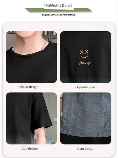 Trendy Breathable Cotton T-Shirt
