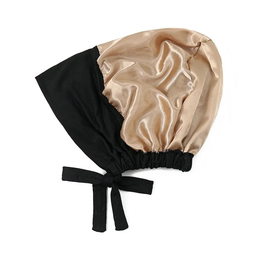 Modal Satin Hijab Cap